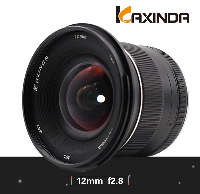 KAXINDA 12 мм/F2.8 Широкоугольный Micro m4/3 одиночный объектив для olimpus Nikon Canon EOS-M Fuji