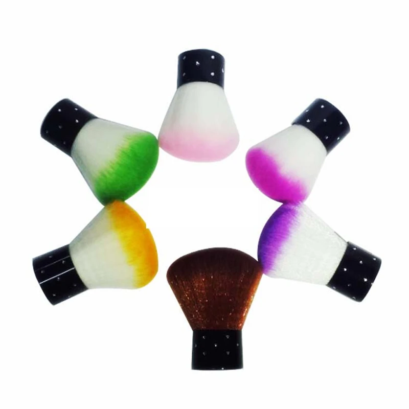 GUJHUI 1PC Mushroom shape Foundation Powder Eyeshadow Blush Brush Professional Makeup Soft 6 Color | Красота и здоровье
