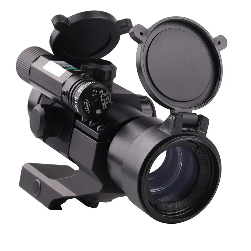 Тактический рефлекторный красный зеленый точечный прицел с зеленым красным