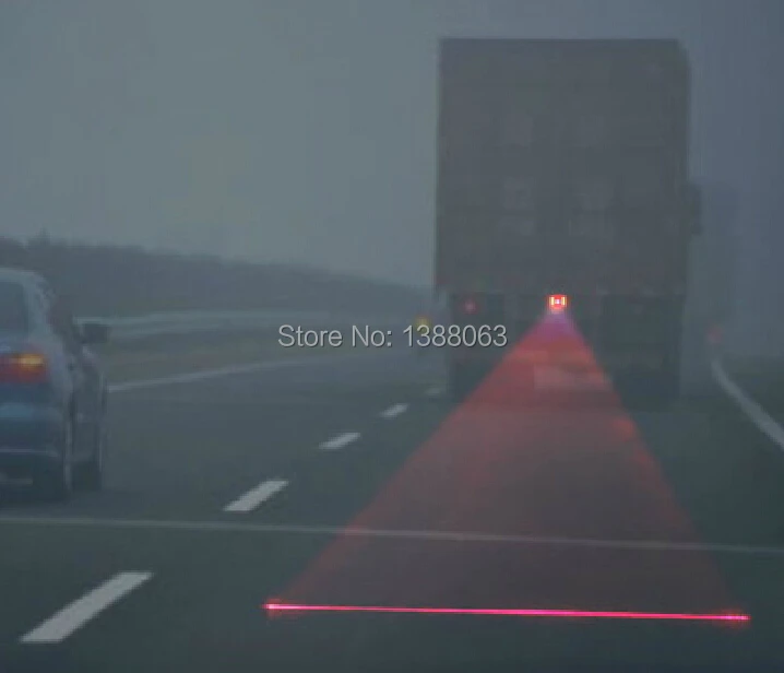 New! супер Автомобиль Лазерная Противотуманные фары Предупреждение Свет