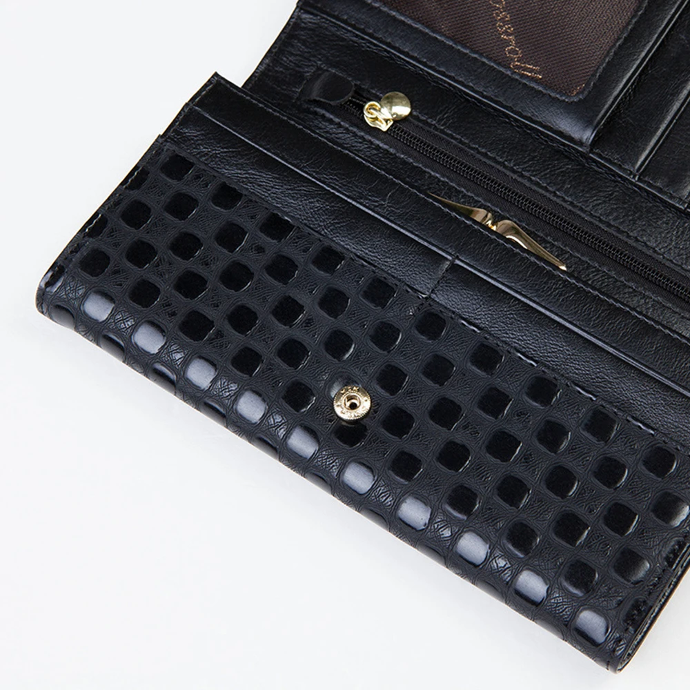 Кошелек кожаный женский кожа женщины кошелек Роскошные Дизайн дамы партия