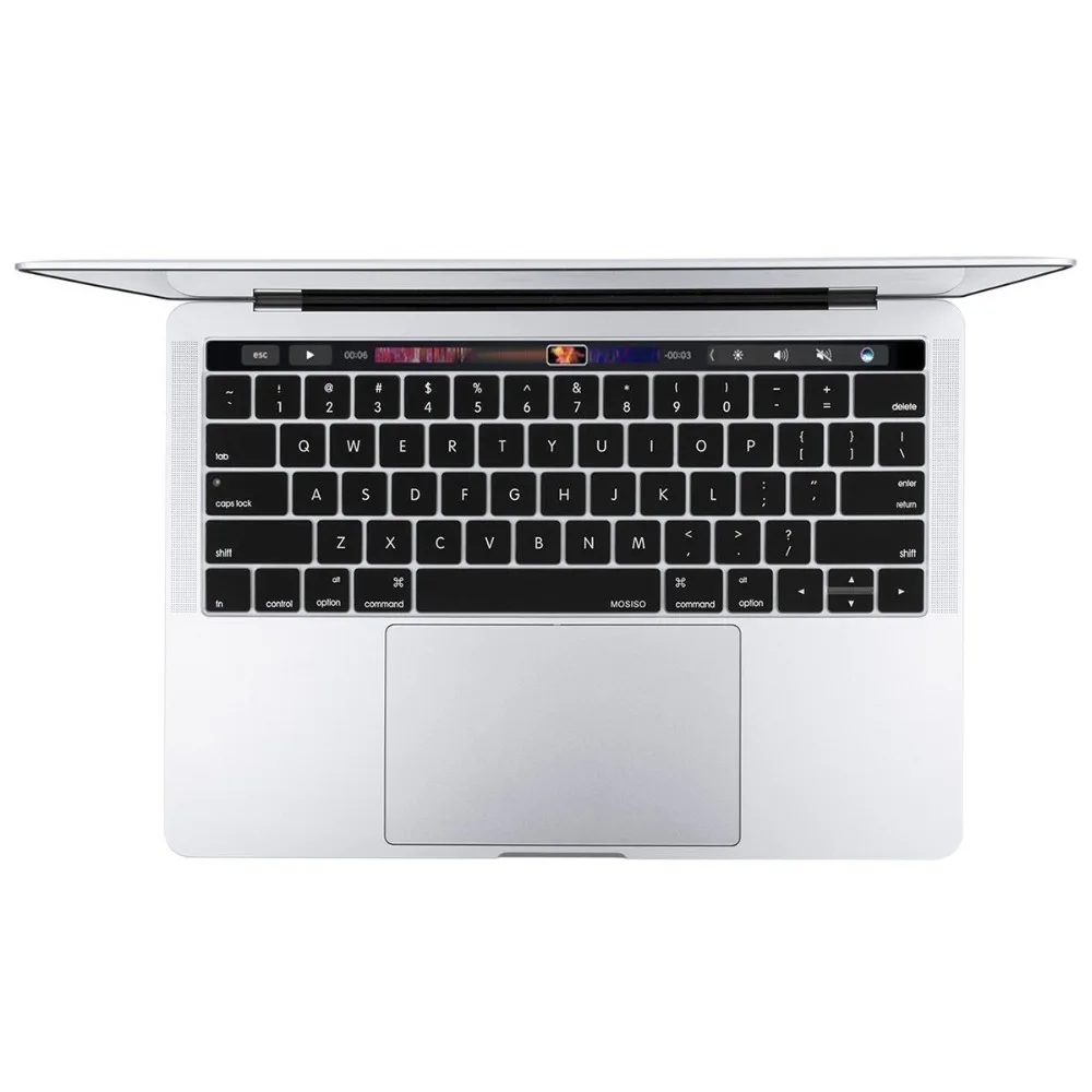 Mosiso чехол для ноутбука Macbook Pro 15 дюймов Прозрачный матовый New A1707/A1990 ноутбук 2018 2017