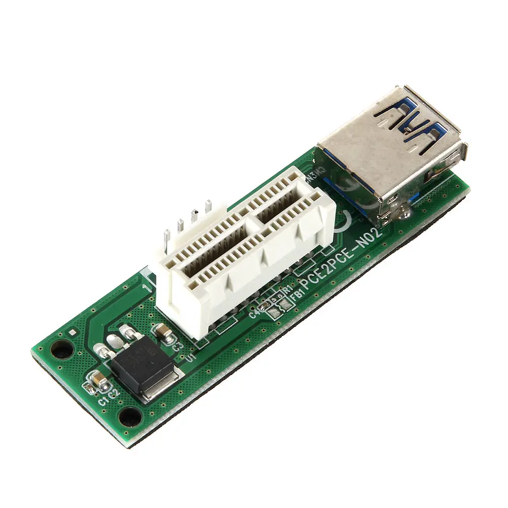 Мини PCI E Express расширение 1X переходная карта питания USB 30 см удлинитель кабеля 4 Pin @