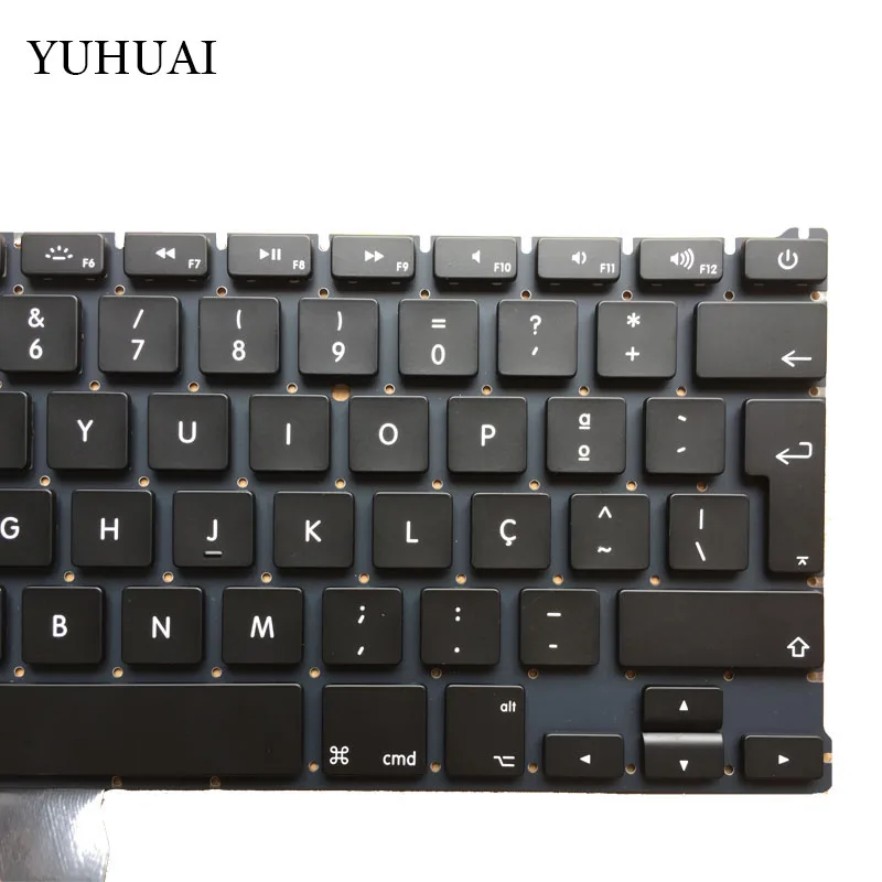 Новая португальская клавиатура для Macbook Air 13 &quotA1466 A1369 с подсветкой Клавиатура