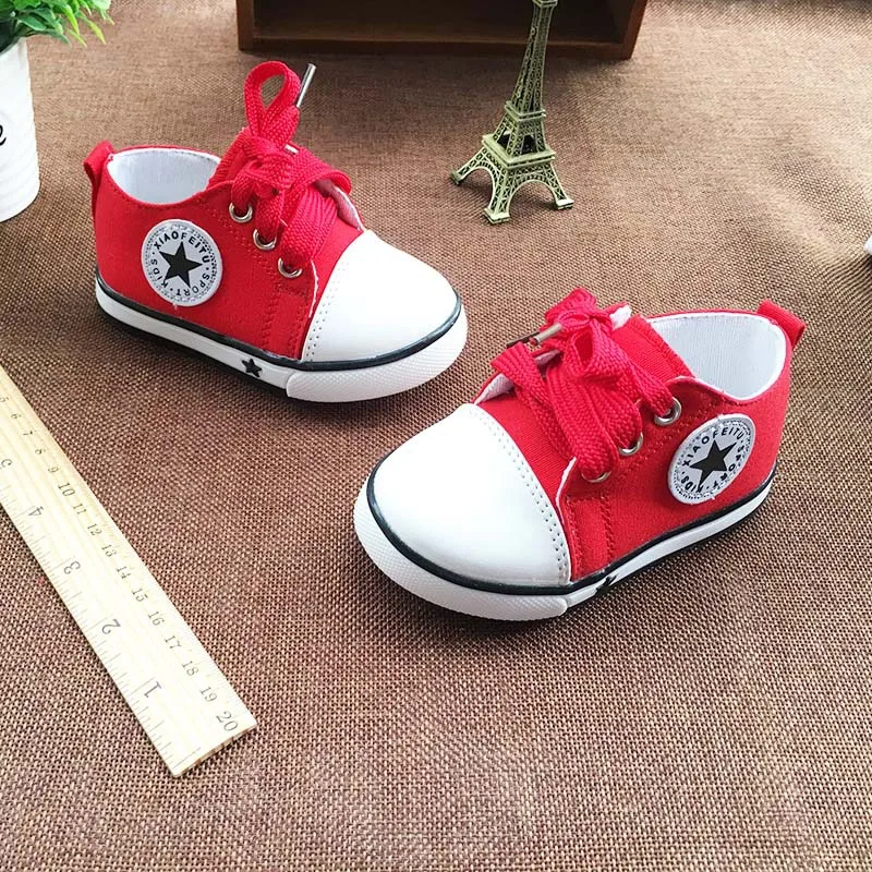 2019 Baby Shoes Canvas Kids Non-slip 0-3 Years Old Boys 3 Color Comfortable Girls Sneakers Toddler | Детская одежда и обувь
