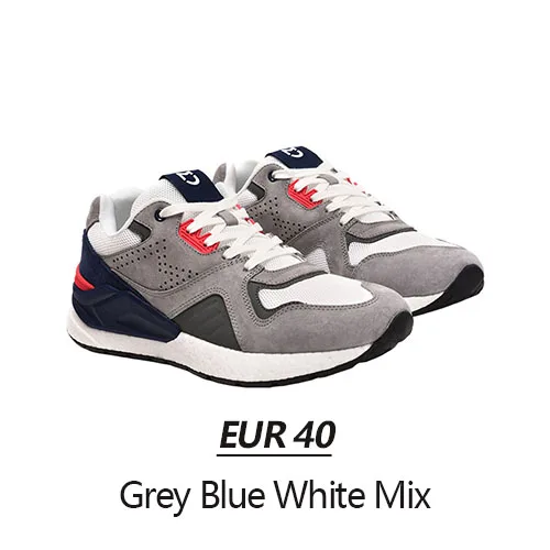 Mix Color 40 Новое поступление, Xiaomi Mijia, Ретро стиль, кроссовки, мужские, для бега, спортивные, натуральная кожа, прочные, дышащие, для спорта на открытом воздухе - Цвет: Mix Color 40