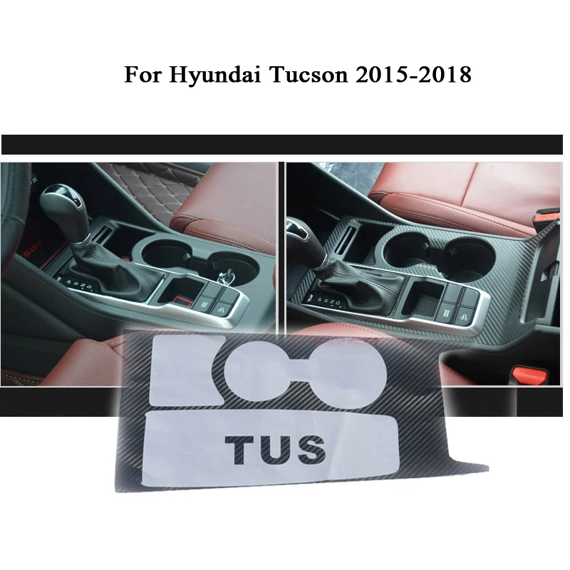 Стайлинг автомобиля стикеры из углеродного волокна для Hyundai Tucson 2018 2017 2016 2015