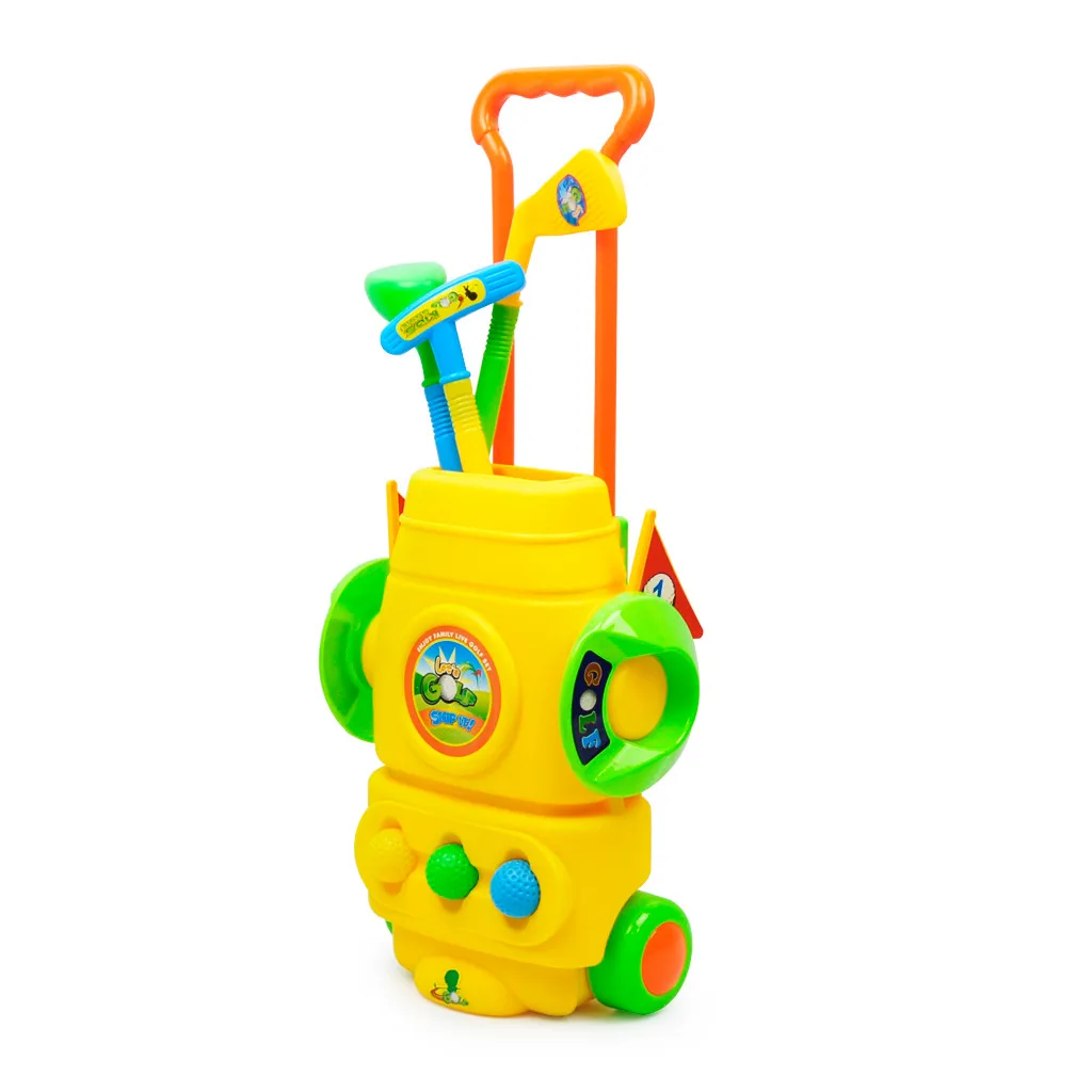 Fun Young Golfer Sports Toy Kit for Boys &ampGirls Promotes Physical &amp Mental boys girls sports toy kit FOR CHILDREN A613 |