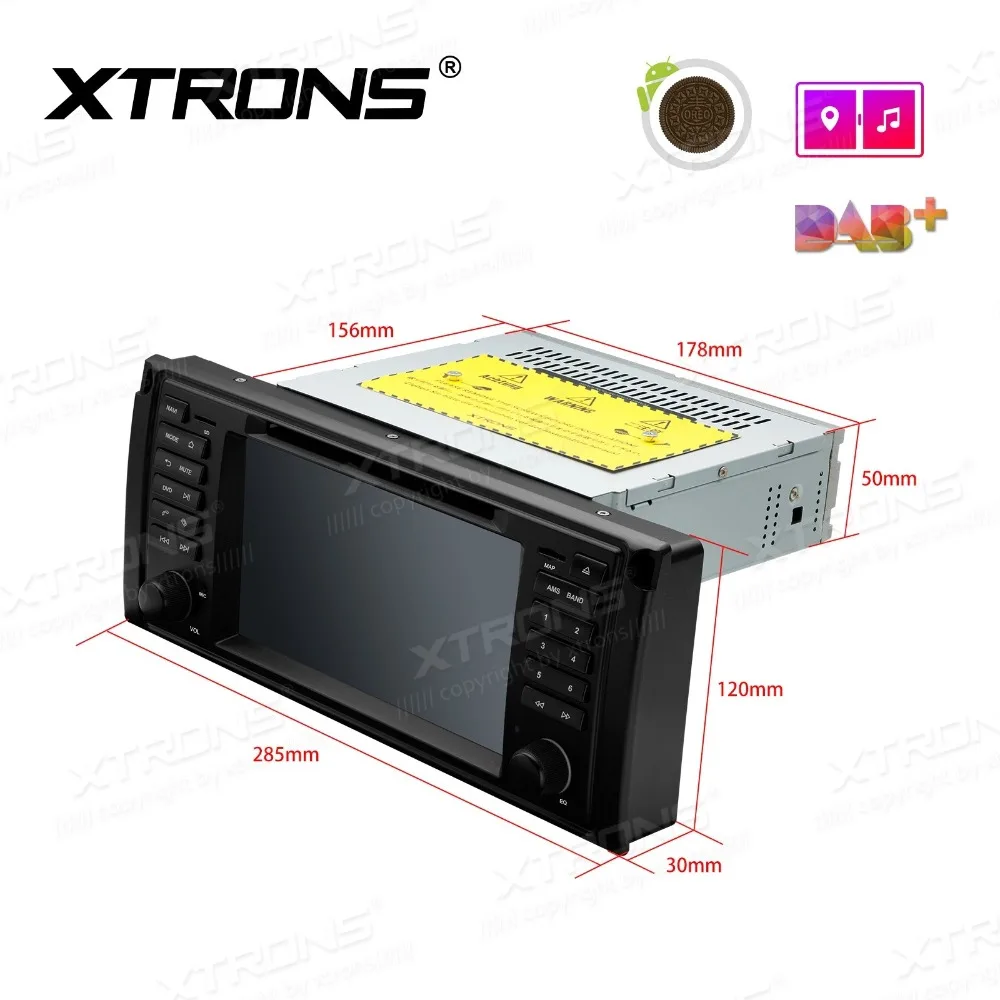 7 &quotAndroid 8 1 Восьмиядерный автомобильный DVD мультимедийный GPS радио для BMW E39 M5 1999 2003