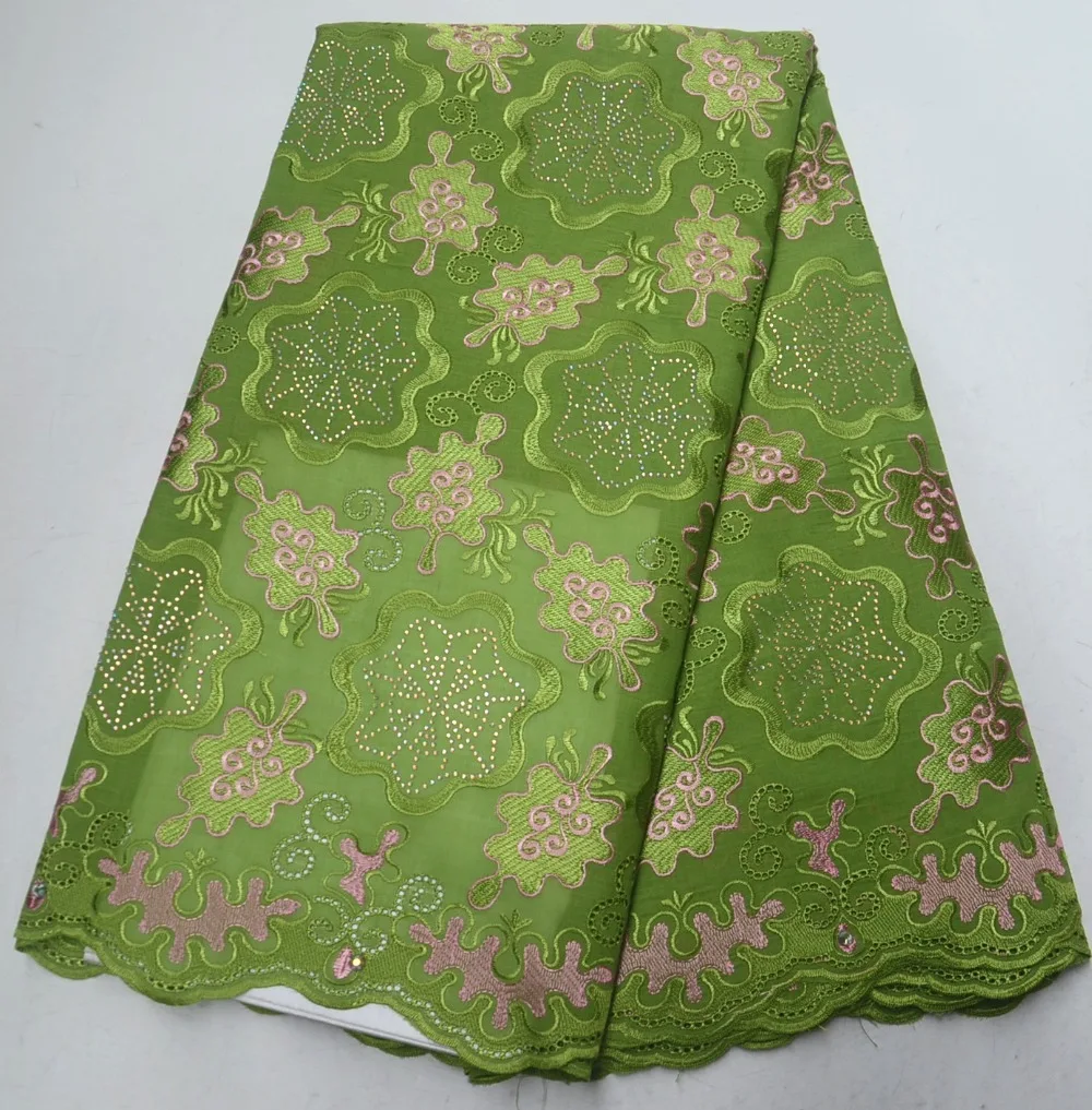 2019 Высококачественная нигерийская Свадебная Африканская Хлопковая кружевная
