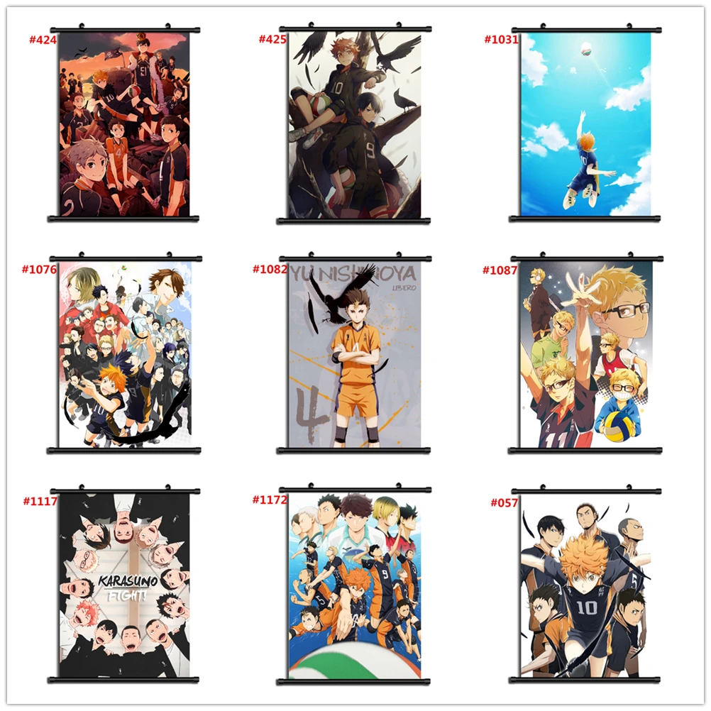 Кошмарным! Haikyuu Аниме Манга настенный плакат свиток домашнее украшение Стены Искусства