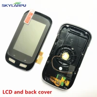 skylarpu bicycle speed meter for garmin edge 1000 bicycle stopwatch lcd display screen with back cover repair replacement