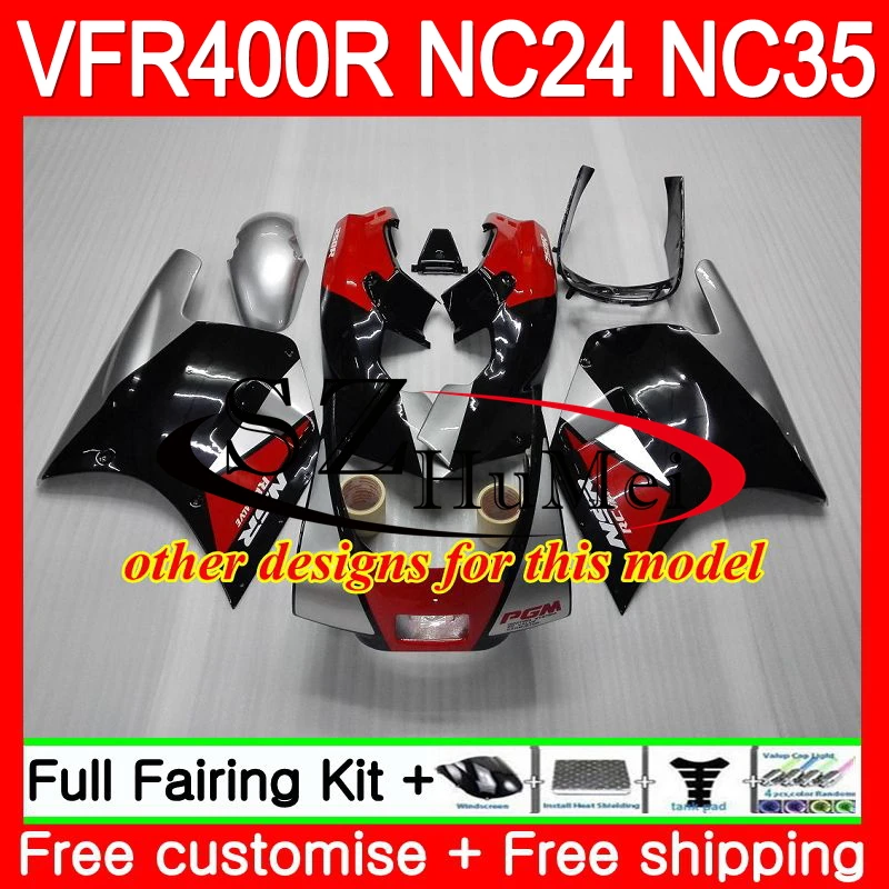 RVF400R для HONDA VFR400 R RR NC24 VFR400R 87 88 94 95 96 125SH.8 NC35 V4 VFR 400R 1987 1988 1994 1995 1996 обтекатель цвет