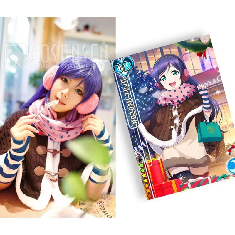 COSPLAYONSEN Love Live! Рождественский непробужденный костюм для косплея Нозоми тодзё с