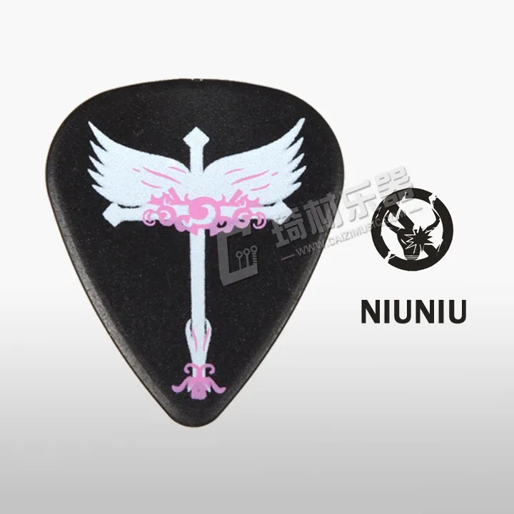 

NNPICK by IM Classic Standard Shape Cross with Wings Guitar Pick Plectrum Mediator Gauge 1.0mm