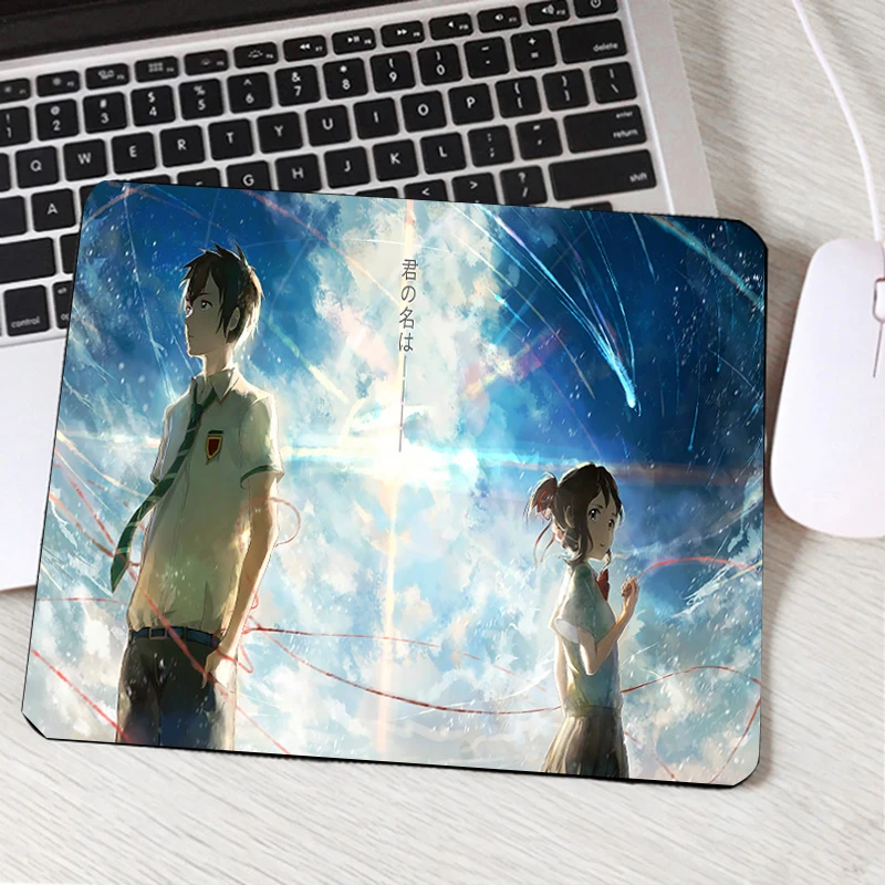 Mairuige ваше имя Kimi No Na Wa Японские Аниме фильмы Tachibana Taki и Miyamizu Mitsuha шаблон коврик для