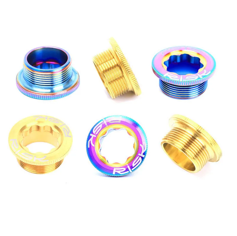 RISK M20X8mm Нижний Кронштейн бензопилы BB Cranks крышка чашки Arm болт/резьба Титан Ti Crankset крепежный болт винт