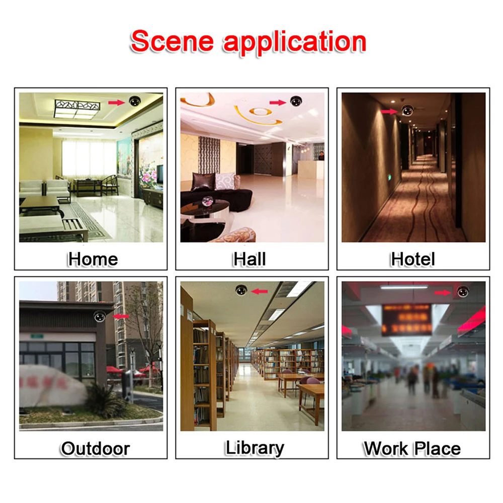Поддельная камера видеонаблюдения LINTIANCHENG купольная уличная миниатюрная