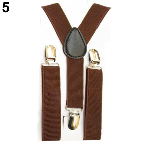 Эластичные детские подтяжки с y образной спинкой для мальчиков и девочек 5