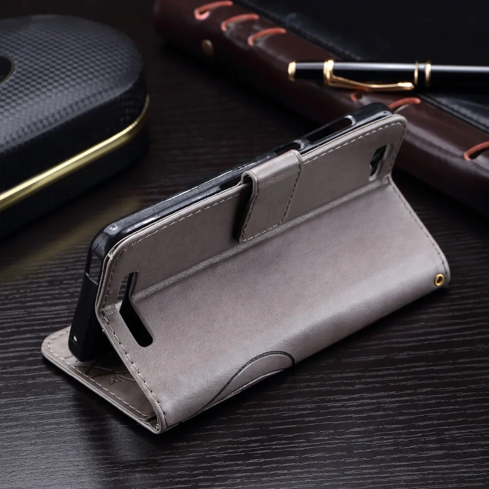 Luxury Retro PU Leather Flip Case For coque ZTE Blade A610 BA610 A610C 5.0&quot back Cover for blade a610 A612 case fundas | Мобильные