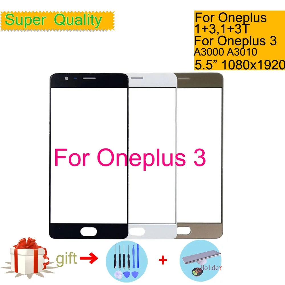 Сенсорный экран для Oneplus 3 A3000 A3003 / 3T A3010 панель сенсорного экрана переднее внешнее