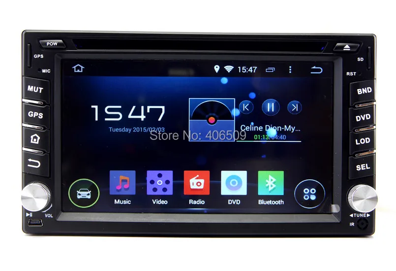 Android 5.1 dvd плеер автомобиля для Nissan X Trail Мурано Qashqai Navara Tiida w/GPS навигации Радио BT USB