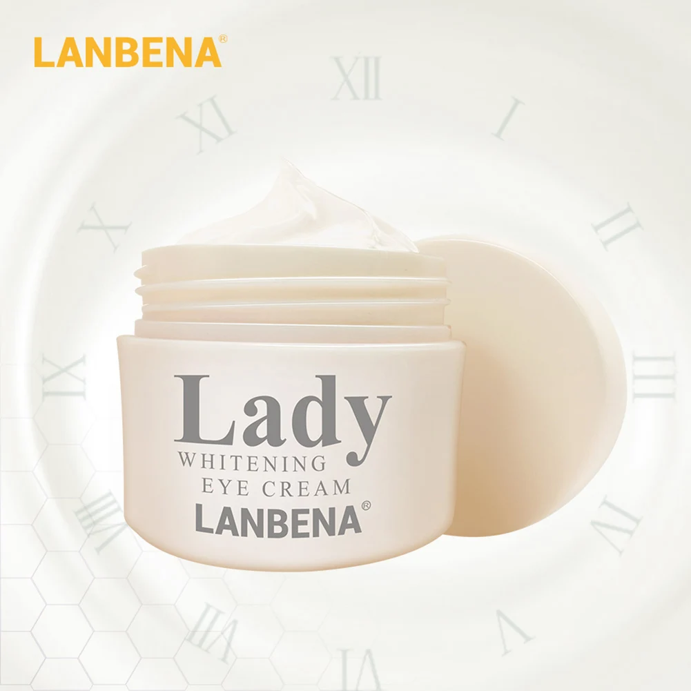 Женский отбеливающий крем LANBENA удаляет темные круги мешки для глаз устраняет