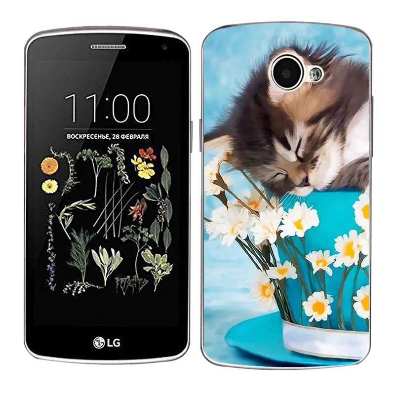 Для LG K5 чехол Роскошный мягкий TPU чехол для LG K5 X220 X220DS 5," K 5 воздушно-крашеный чехол для телефона задняя крышка для LG K5 Funda - Цвет: 12
