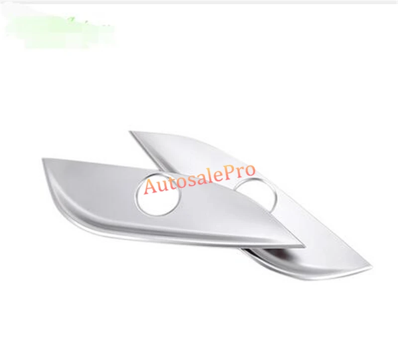 Матовый хром внешняя кнопка регулировки ручки отделка вокруг крышки 2 шт. для