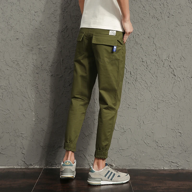 Высококачественные мужские летние штаны для мальчиков 2018 модные однотонные