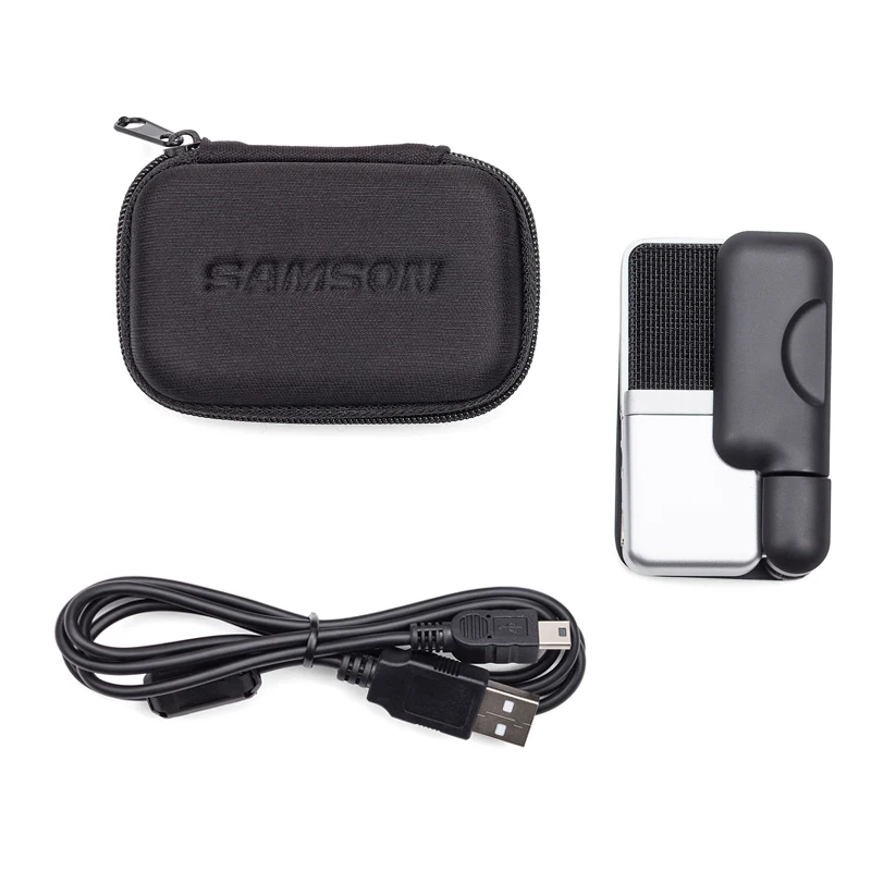 Samson Go Mic Портативный USB конденсаторный микрофон подключи и играй совместимый с Mac