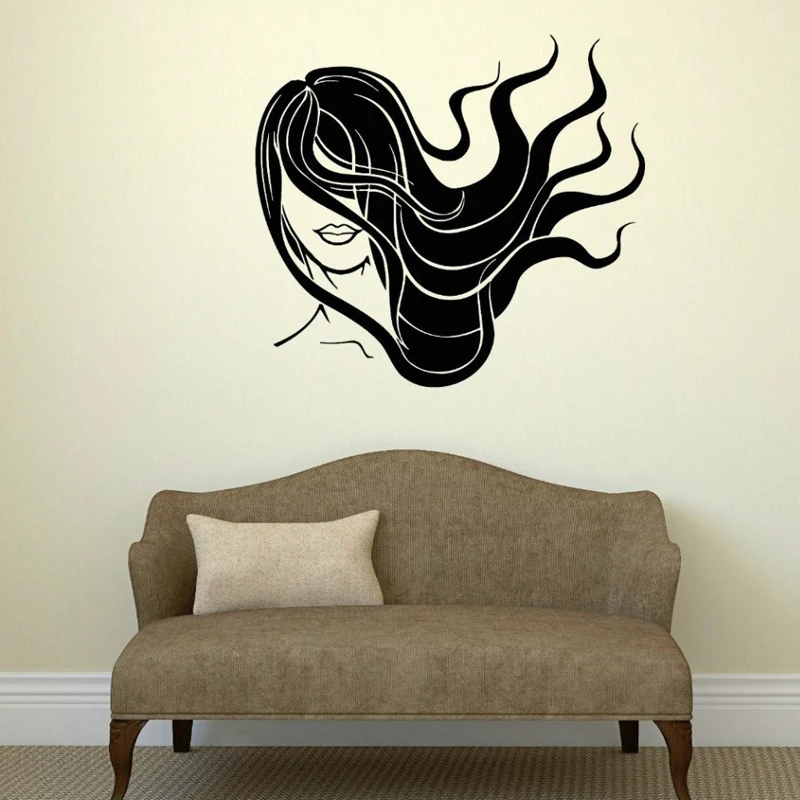 Парикмахерская салон красоты DIY обои съемный винил домашний декор