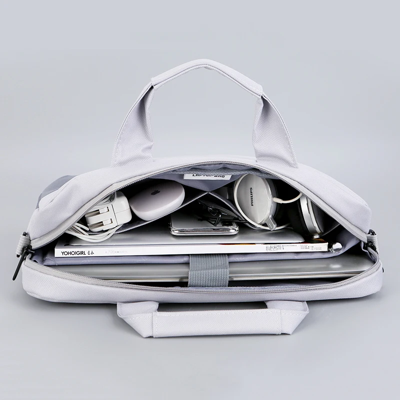 Переносная сумка мессенджер на плечо 15 6 дюйма деловая для ноутбука Macbook Air Pro 11 12 13