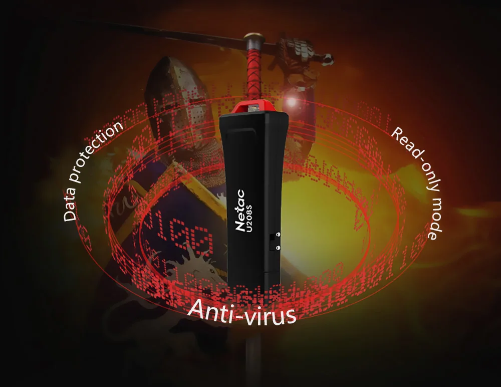 Netac USB флеш-накопитель 32 16 ГБ, защищающий от записи, зашифрованный флеш-накопитель 32 ГБ 16 ГБ, флеш-накопитель 2,0, USB флешка, диск на ключ, память для телефона