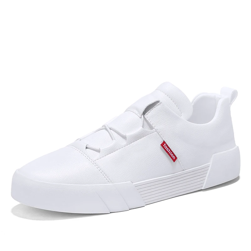 KemeKiss Fashion Men Vulcanized Shoes Simple Round Toe Elastic Band Trend Classics Footwear Size 39-44 | Обувь