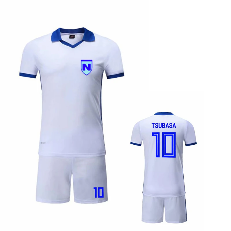 Капитан Цубаса Косплей Костюм Атон Джерси японский Camisetas Футбол Япония Оливер NO 10