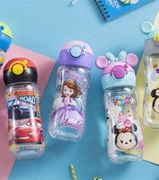 disney childrens cups primary school cute home kindergarten shatter resistant summer straight drinking water bottle 400ml