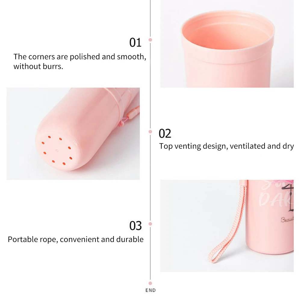 Junejour Новая дорожная зубная щетка держатели зубной пасты крышка чехол