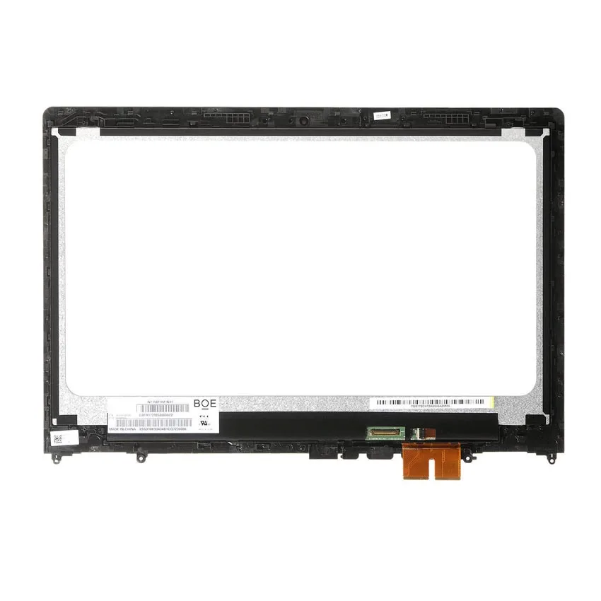 15 6 'ɿHD IPS панель ЖК сенсорный экран дигитайзер в сборе + рамка для Lenovo Yoga 510-15