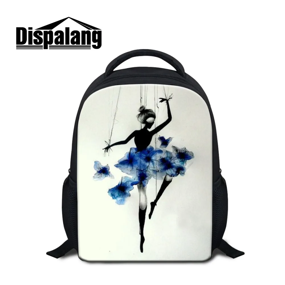 Детский рюкзак Dispalang для детского сада с рисунком балета школьные сумки 12 дюймов