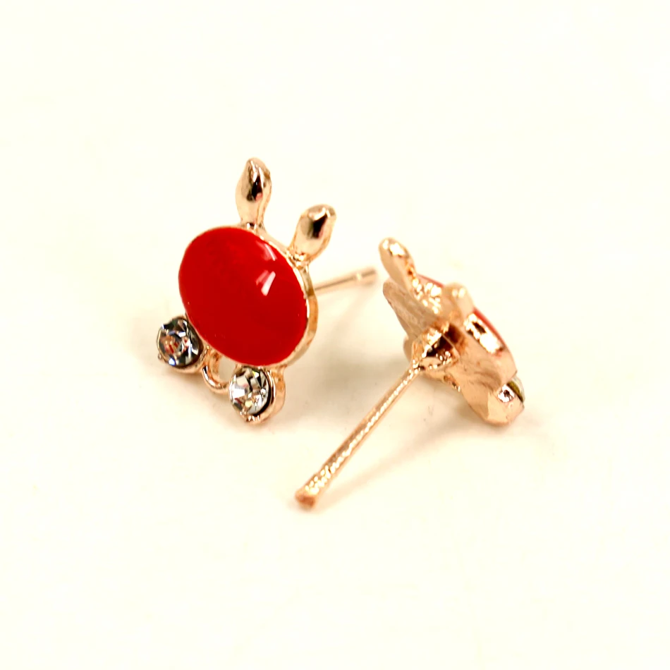 

Free Shipping Factory Wholesale Factory Directly Zinc Alloy Colorful Oil Painting Stud Earrings 36pairs/lot