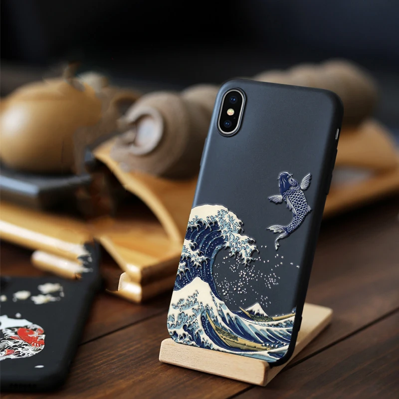 Чехол для iPhone XR XS 10S Max X 3D рельефный матовый мягкий задний Официальный чехол r s Xr