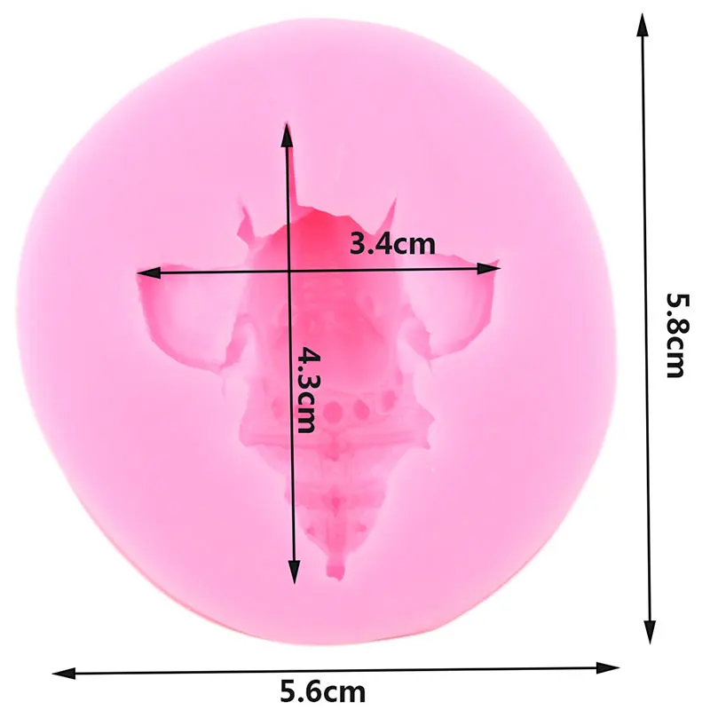 Силиконовые формы в виде головы слона форма животных конфет шоколада глины мыла