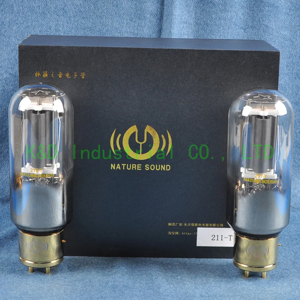 

One Matched Pair Tested Vacuum Nature Sound 211-T Tube Hifi audio Amp DIY