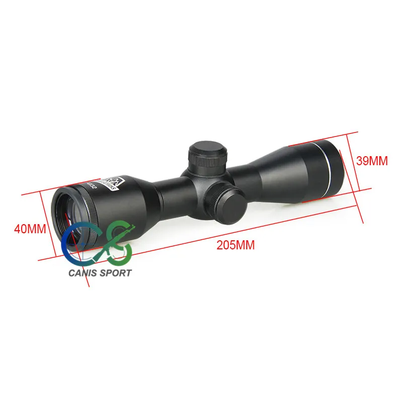 Canis Latrans прицел Тактический 4x32 оптический для наружного охоты gs1 0255|optic sight|rifle scopes