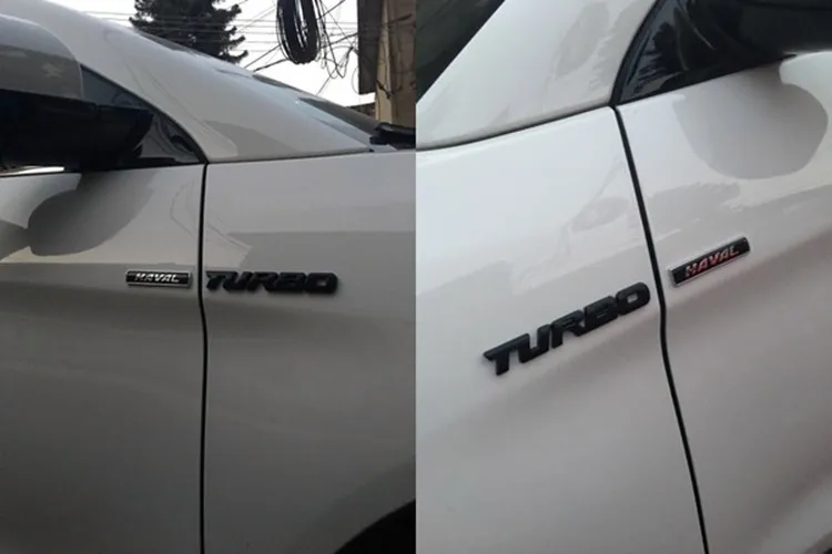 1 шт. 3D металлический турбо Superchargeing красный эмблема переоборудования Знак Авто