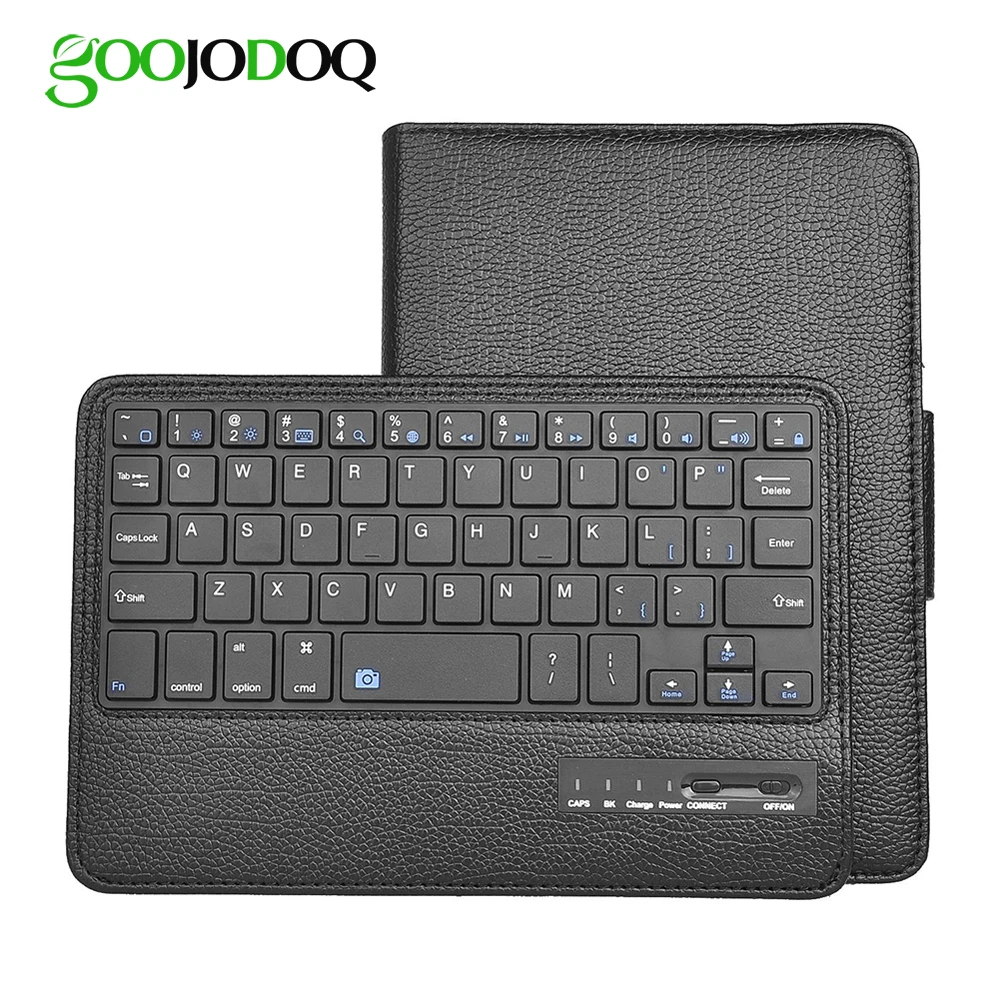 Чехол клавиатура для iPad Mini 4 3 2 1 из искусственной кожи Folio Smart Cover Apple чехол со