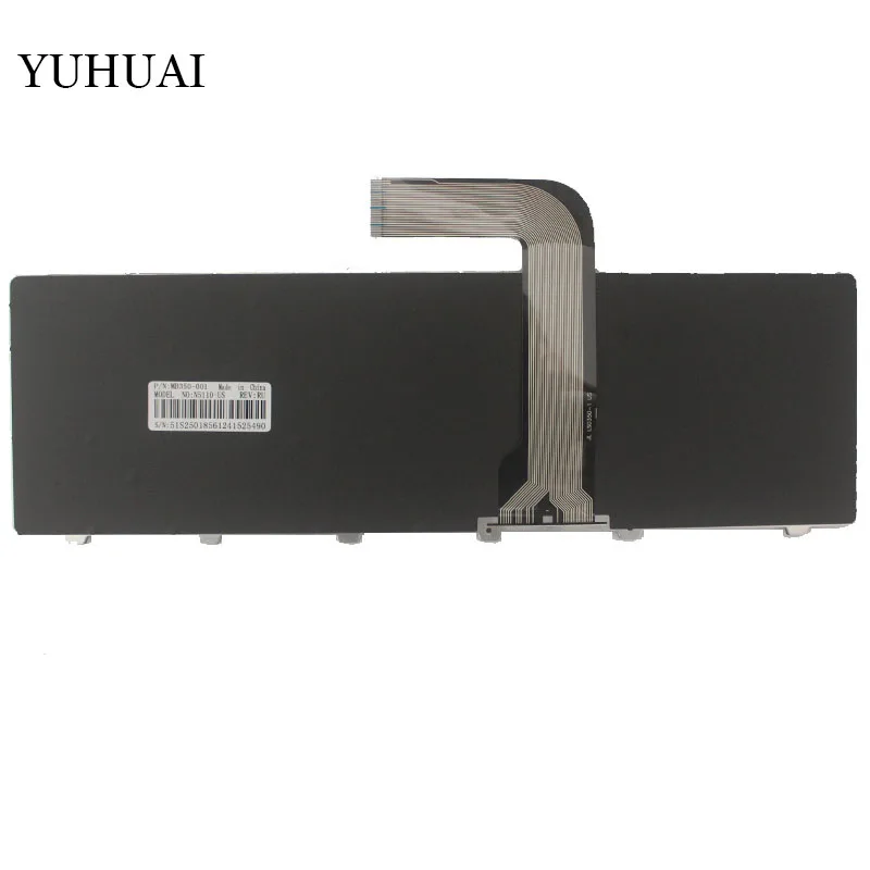 Русская клавиатура для ноутбука Dell 15R N5110 M5110 N 5110 m511r m501z 0NKR2C NKR2C NSK-DY0SW 0R MP-10K73SU-442 V119625AS1 черный