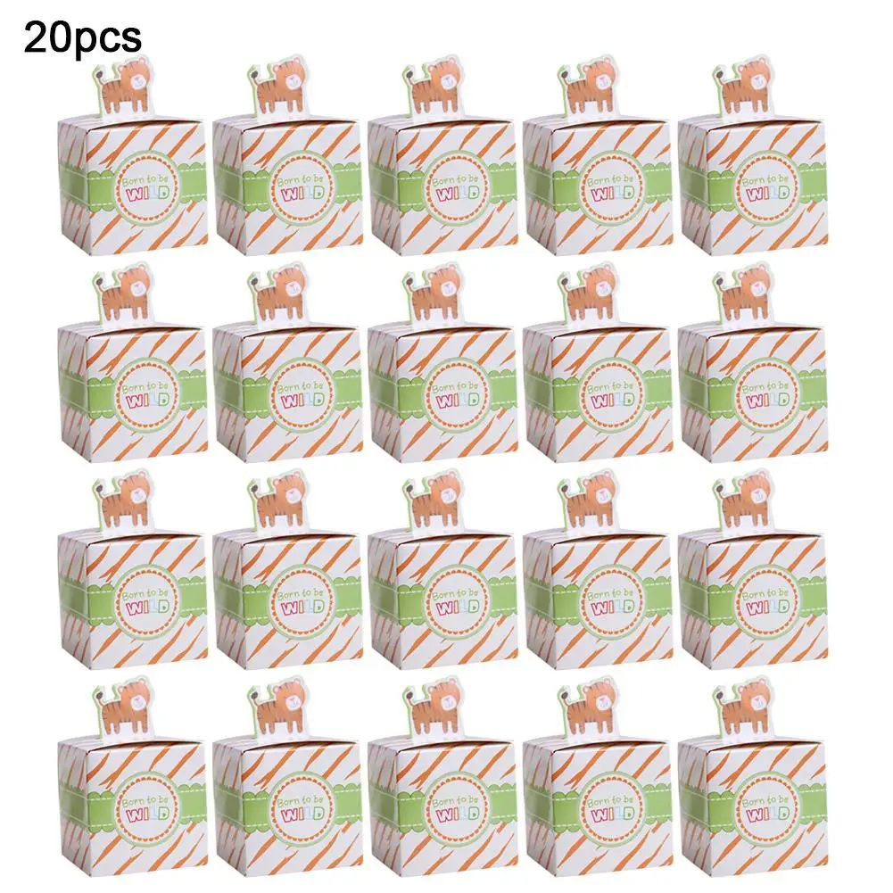 20 шт./упак. животных Стиль коробка конфет четыре полнолуние праздника вечерние