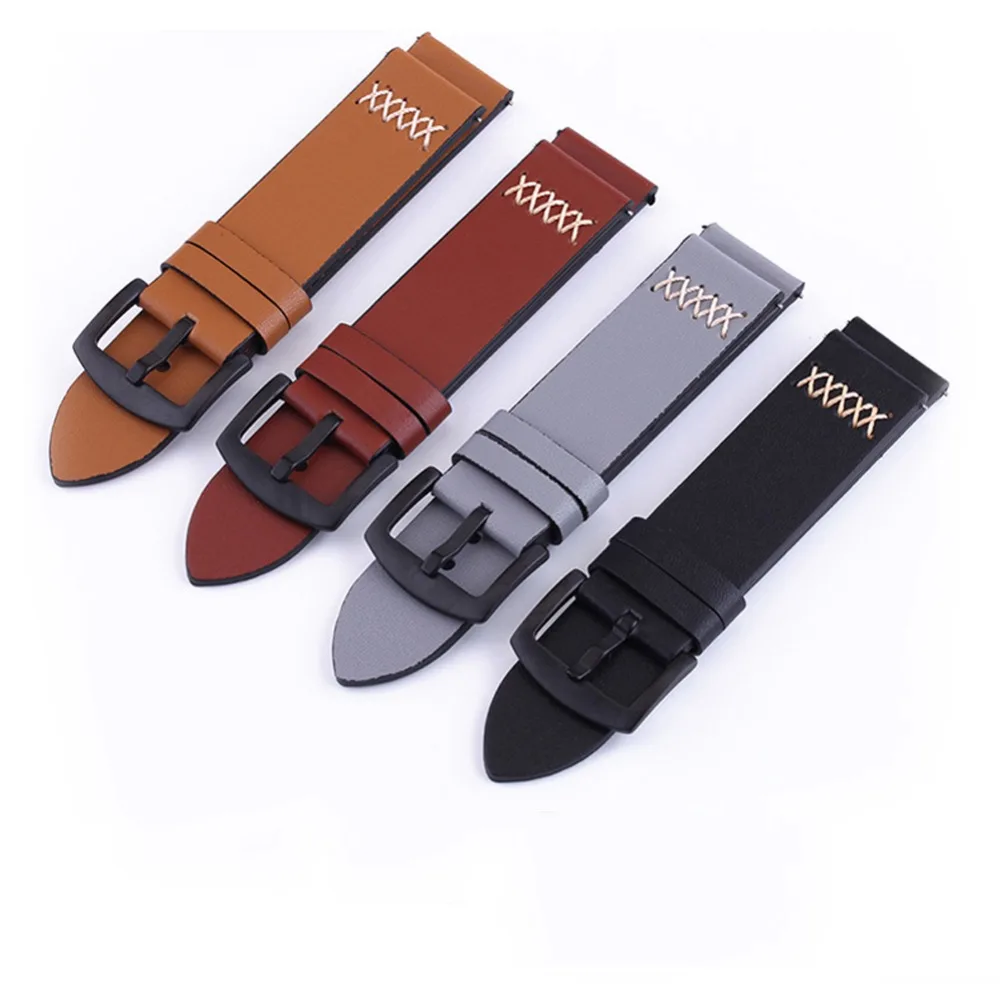 Кожаный ремешок для часов Ремешки наручных iwatch Apple Watch 4/3/2/1 Кварцевые Спортивные